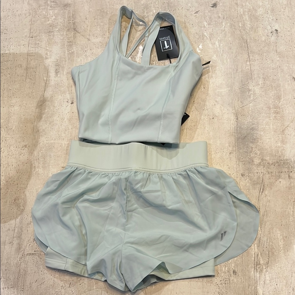 Lululemon Light Blue Athletic Set